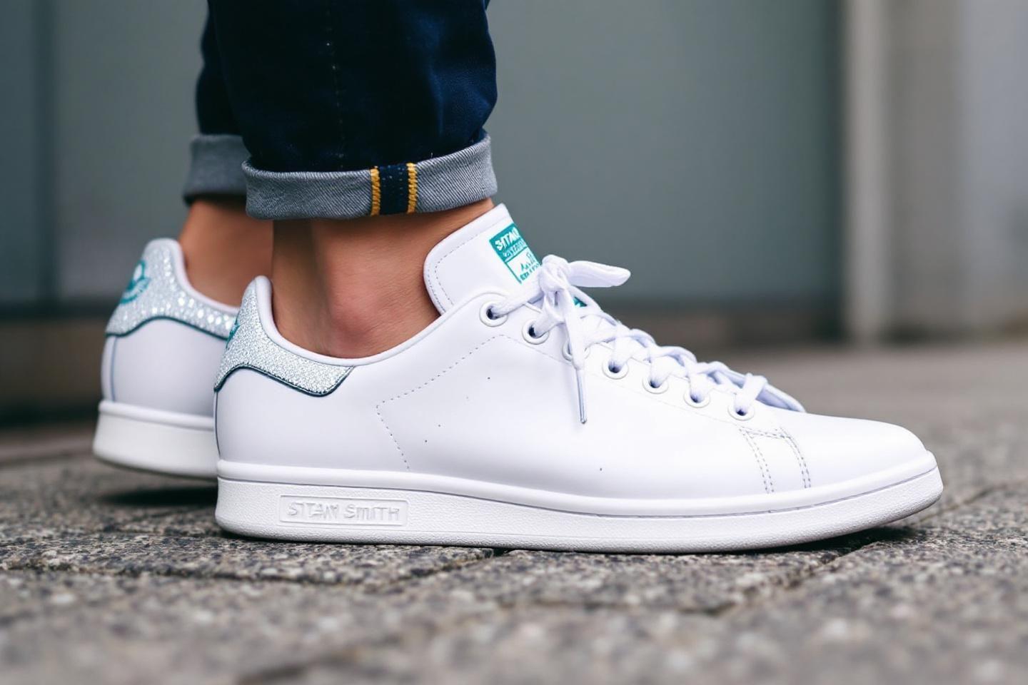 Stan Smith : baskets et chaussures de sport iconiques en blanc et éco-responsables