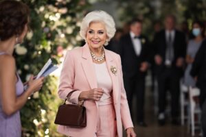 Tailleur pantalon pour mariage femme 60 ans : élégance et confort pour tenue de cérémonie