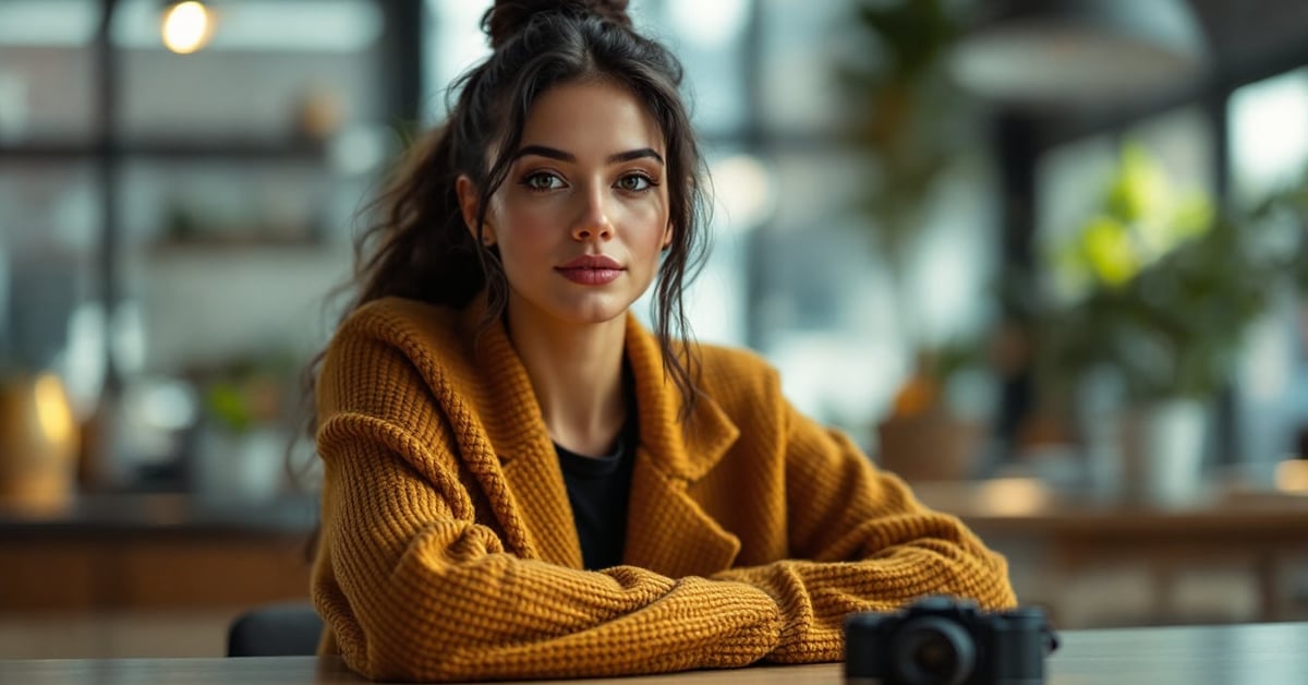 Sac à main femme élégant posé dans un cadre moderne, photographié en lumière naturelle