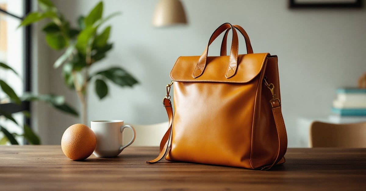 Petit sac à main élégant posé sur fond neutre moderne, guide morphologie