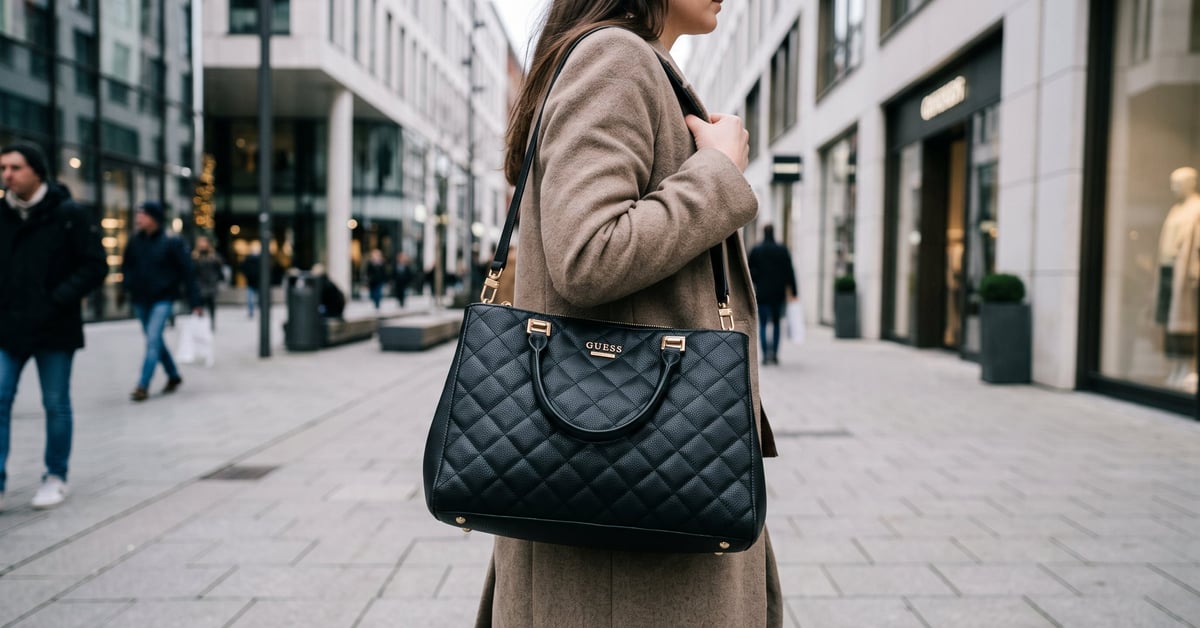 Sac à main Guess élégant en cuir – guess sac a main tendance mode