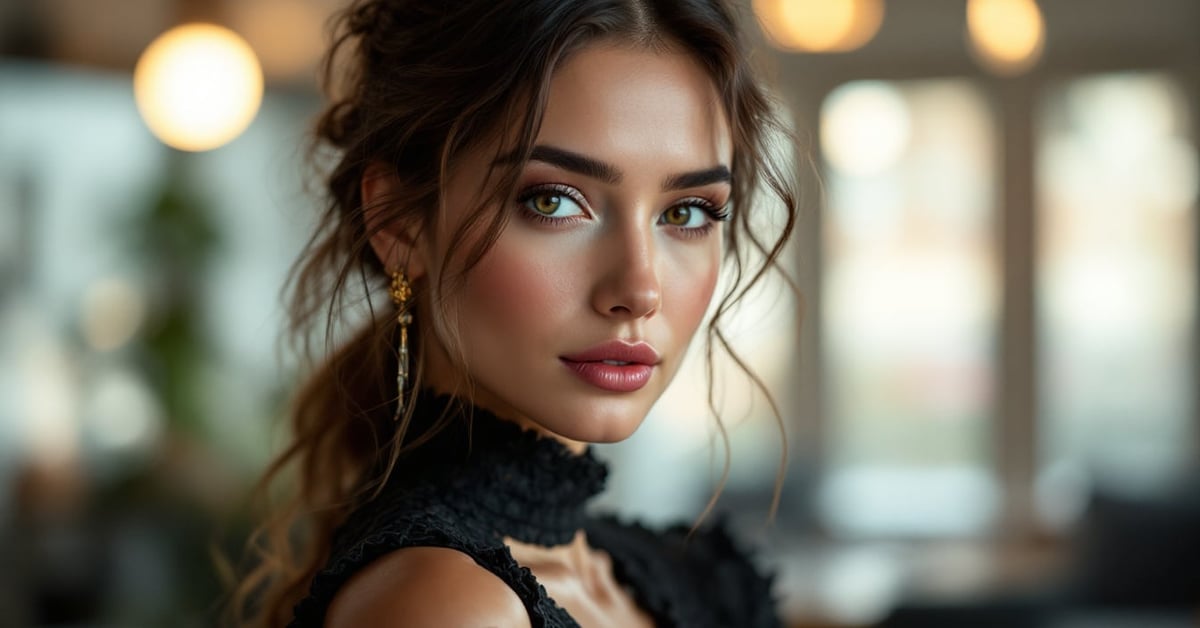 Bijoux fantaisie pour femme élégants posés sur une surface moderne