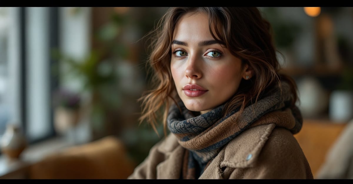 Look automne femme élégant avec manteau camel et tenues tendance pour la saison froide